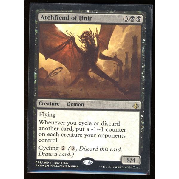 Magic the Gathering Archfiend of Ifnir FOIL Amonkhet