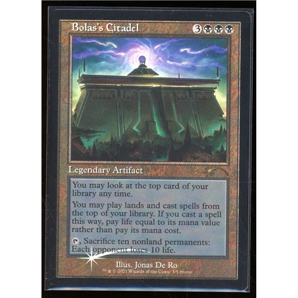 Magic the Gathering Bolas's Citadel Retro Frame FOIL Love Your LGS 2021