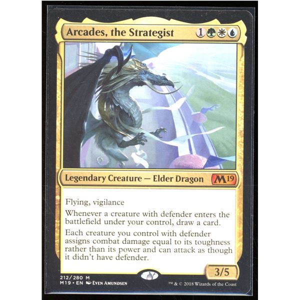 Magic the Gathering Arcades, the Strategist Core Set 2019