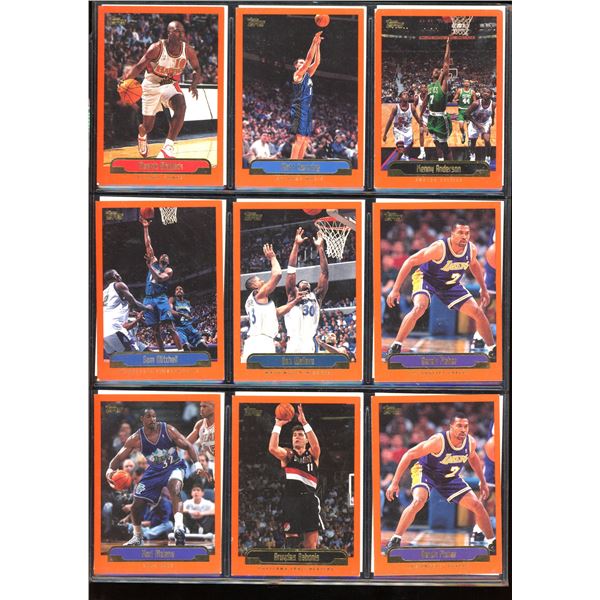 Lot Of 18 Various Basketball Ball Collector Cards