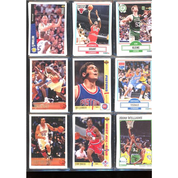 Lot Of 18 Various Basketball Ball Collector Cards