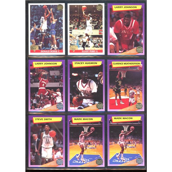 Lot Of 9 Various Basketball Ball Collector Cards