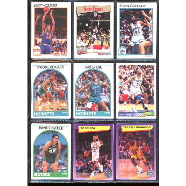 Lot Of 18 Various Basketball Ball Collector Cards