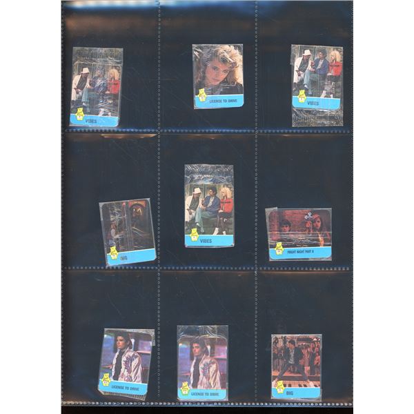 Lot of 9 Various Music Star Collector Cards