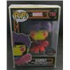 Image 1 : New Funko Pop Marvel Gambit Black Light Special Edition #798 With soft protector