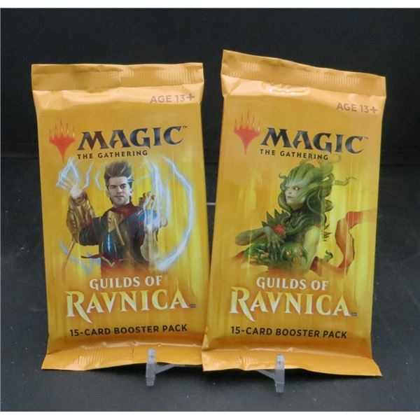 2x New Sealed Magic The Gathering Guilds Of Ravnica Booster Packs (15 cards per pack)