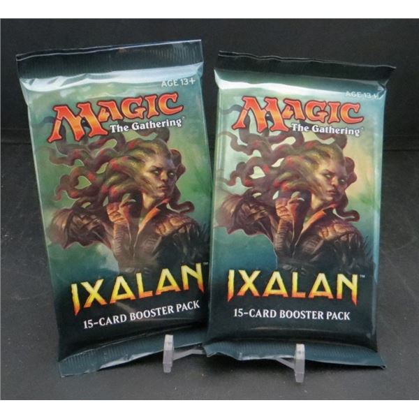 2x New Sealed Magic The Gathering Ixalan Booster Packs (15 cards per pack)