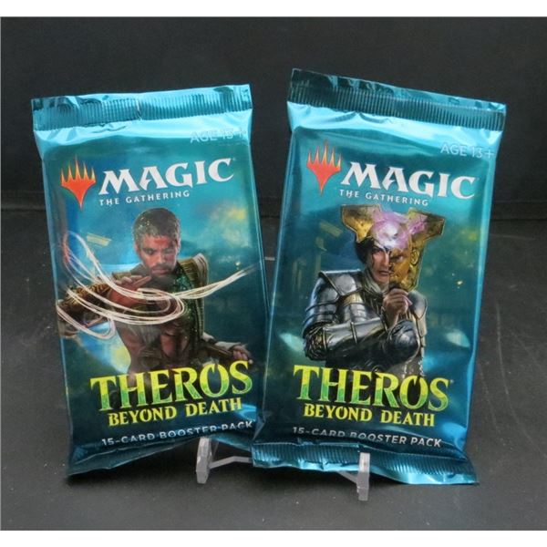2x New Sealed Magic The Gathering Theros Beyond Death Booster Packs (15 cards per pack)