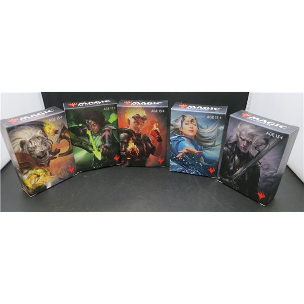 5 New Sealed MTG Decks Each Deck Contains 2 Ready To Play 30 Card Decks