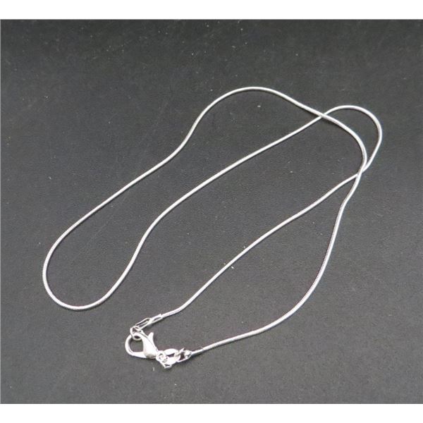 .925 Silver Snake Chain 18"