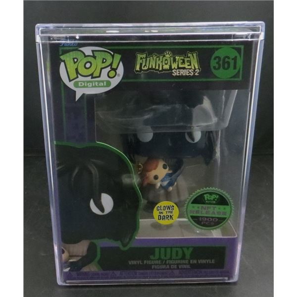 New Funko Pop NFT Funkoween Judy #361 With Hard Case Limited /1900 BV $80
