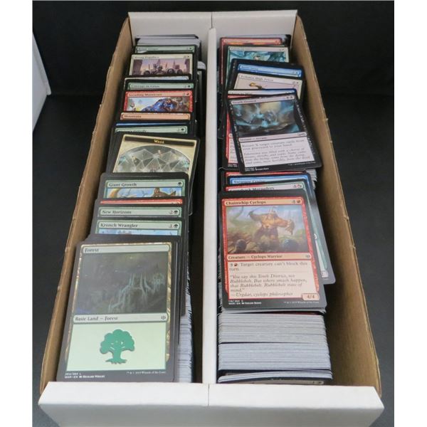 Box of 1800 Donated Magic Cards Various Sets & Colours