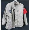 Image 1 : WWII German Military Halloween Costume Jacket With Pins Size Small