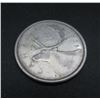 Image 1 : 1963 Canadian Silver 25 Cent Coin