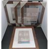 Image 1 : 4 New 8x10 Studio Decor Wooden Frames one is missing the plastic