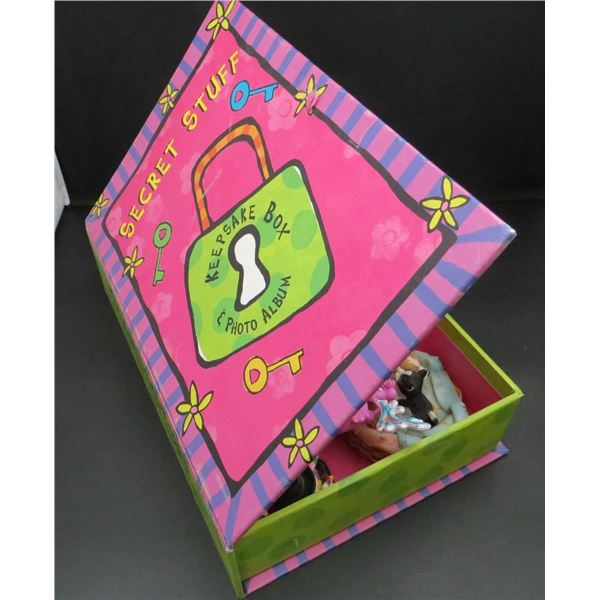 Estate Secret Stuff Box With Collectibles & Trinkets