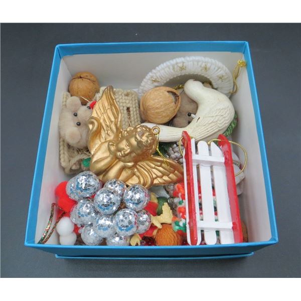 Collection Of Vintage Christmas Ornaments