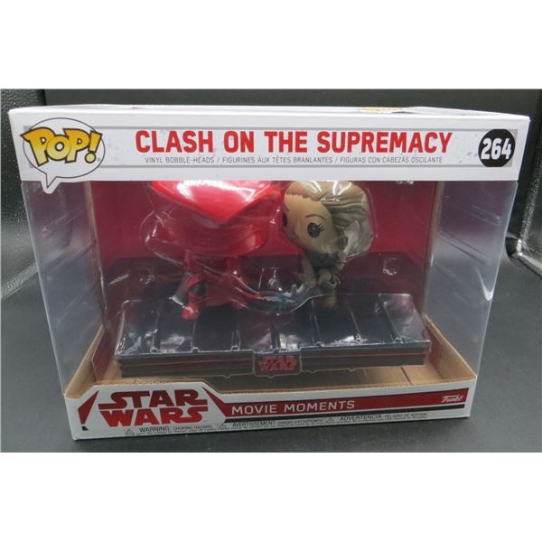 New Funko Pop Star Wars Clash On The Supremacy Movie Moments #264 Rey VS. Praetorian Guard