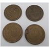 Image 2 : 4x USA Pennies 1937