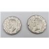 Image 2 : 2x Canadian Nickels 1947