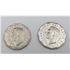 Image 2 : 2x Canadian Nickels 1949