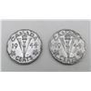 Image 1 : 2x Canadian Nickels 1944