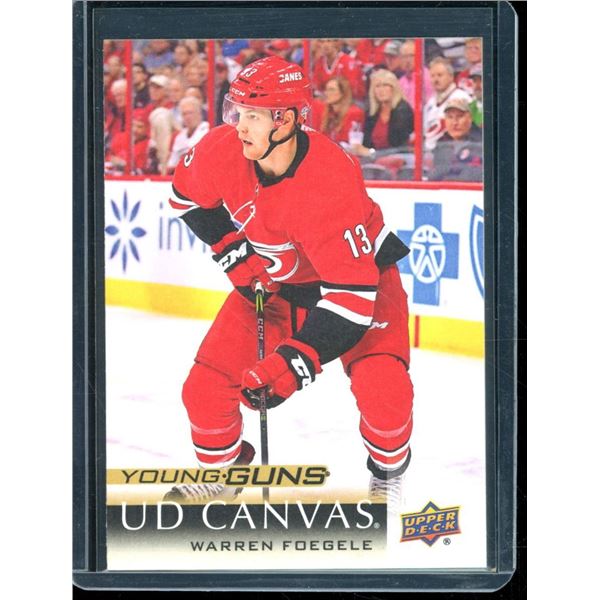 2018-19 Upper Deck Canvas #C94 Warren Foegele YG