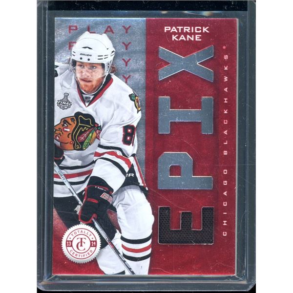 2013-14 Totally Certified EPIX Memorabilia Red Play #EPK Patrick Kane