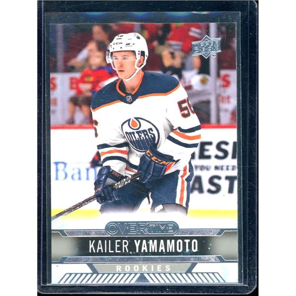 2017-18 Upper Deck Overtime #173 Kailer Yamamoto RC