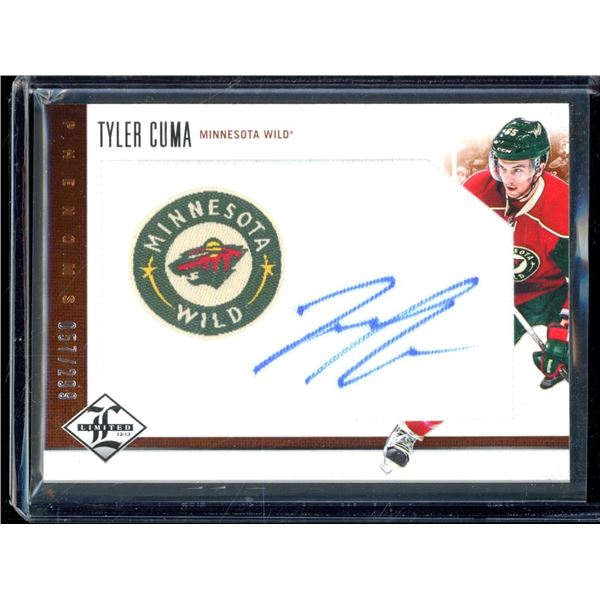 2012-13 Limited #229 Tyler Cuma Autographed Rookie Card 57/299