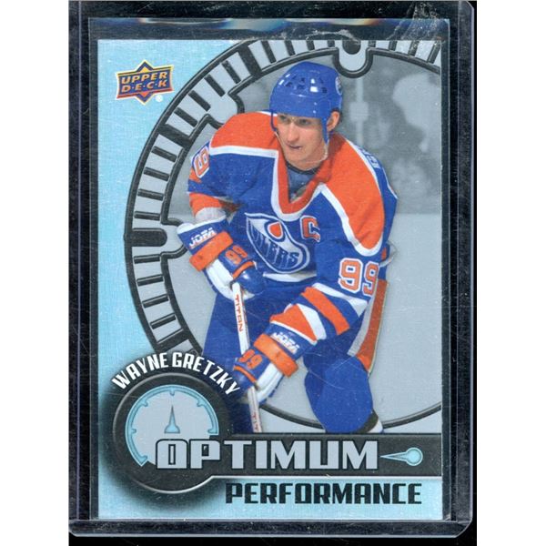 2016-17 Upper Deck Overtime Optimum Performance #OP20 Wayne Gretzky BV $30