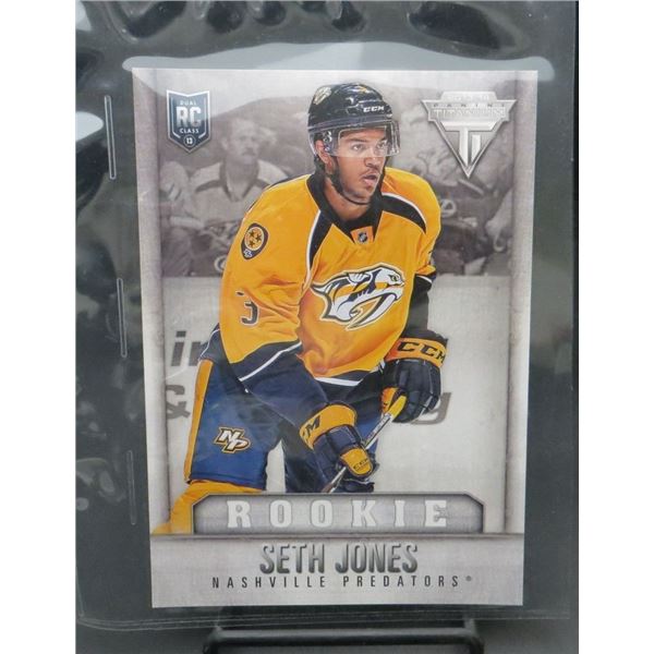 2013-14 Panini Titanium Rookie Jumbos #J2 Seth Jones