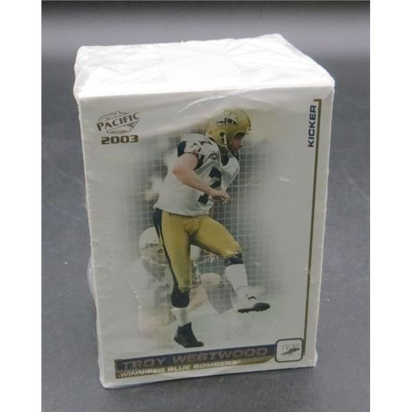 2003 Pacific CFL Complete Set 110 Cards BV $60