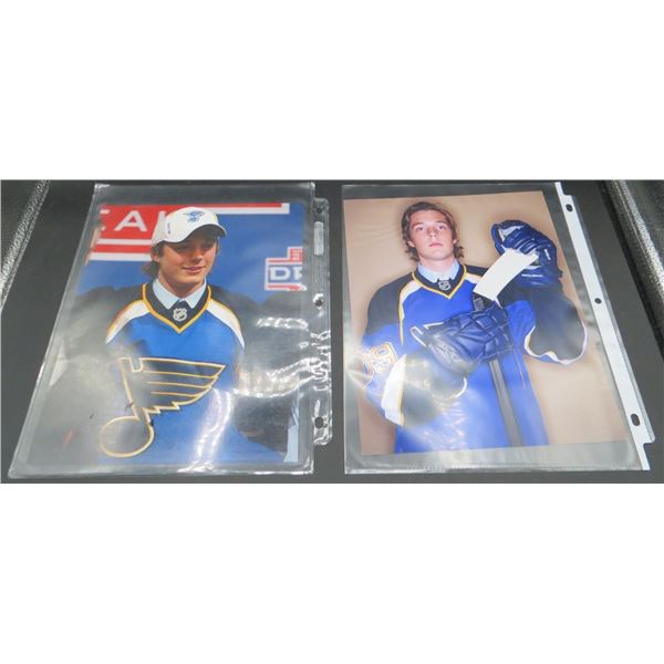 2 David Rundblad St. Louis Blues 8x10 NHL Photos