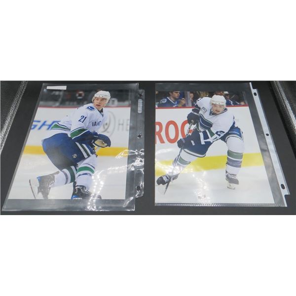 2 Mason Raymond Vancouver Canucks 8x10 NHL Photos