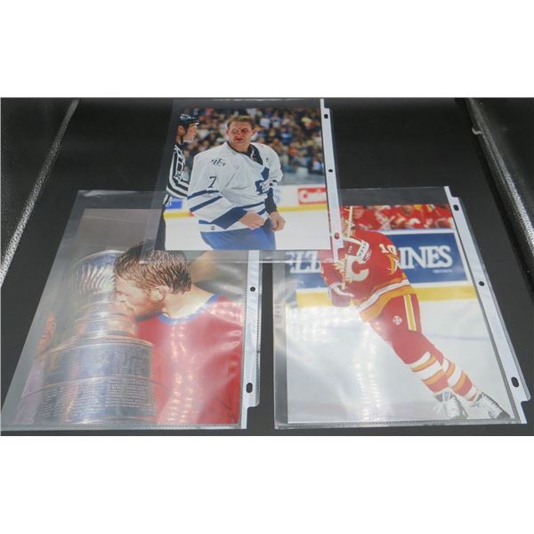 3 Gary Roberts 8x10 NHL Photos