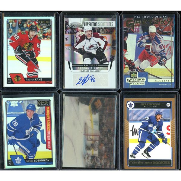 Lot Of 6 Various Hockey Cards Inserts & Rookies