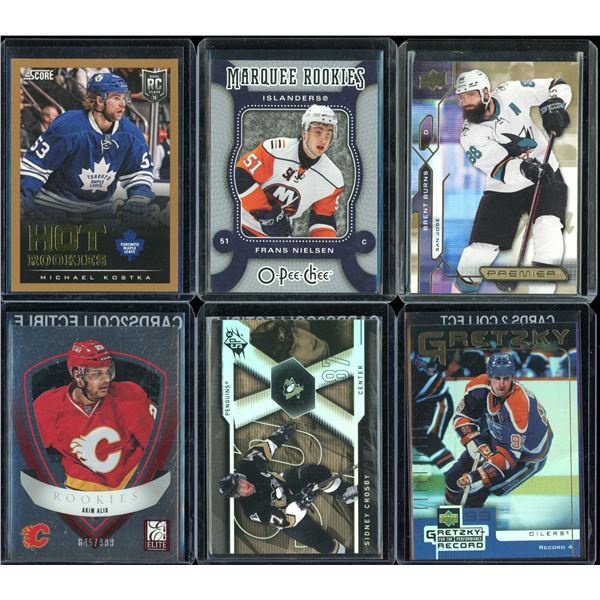 Lot Of 6 Hockey Rookies & Insert Cards