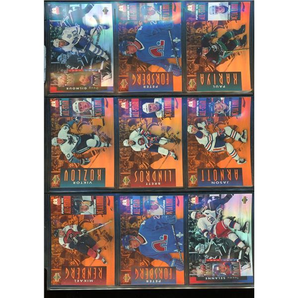 Lot of 9 McDonald's Foil Hockey Cards