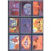 Image 1 : Lot of 9 Disney Aladdin Collector Cards