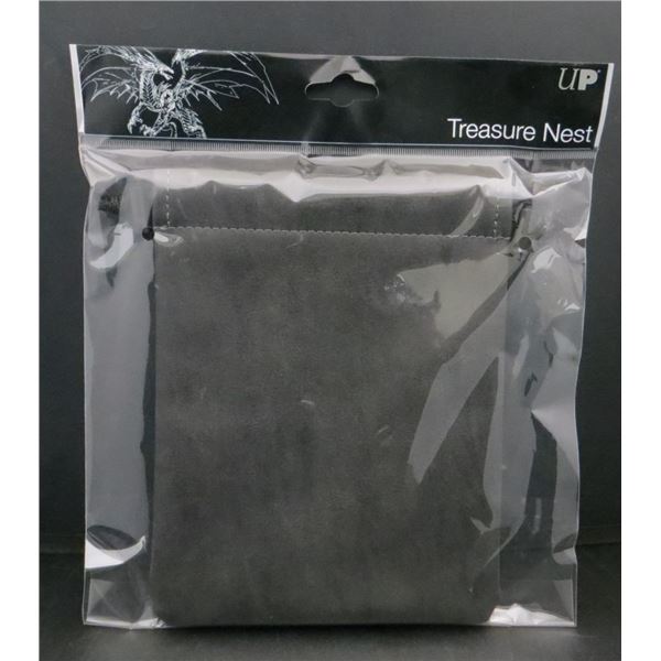 New Ultra Pro Suede Jet Collour Collection Treasure Nest Dice Bag