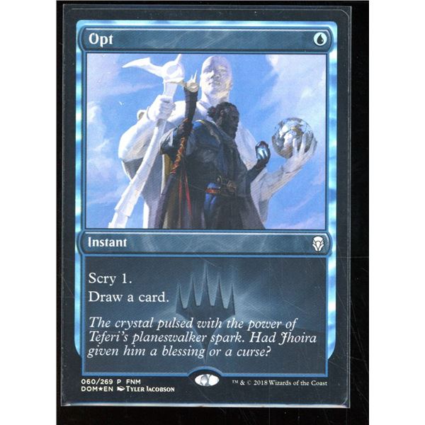 Magic the Gathering Opt FOIL Dominaria