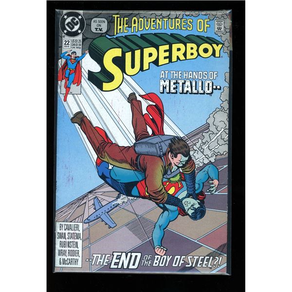 DC The Adventures Of Superboy #22