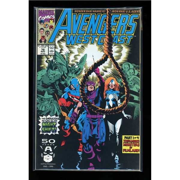 Marvel Avengers West Coast #76