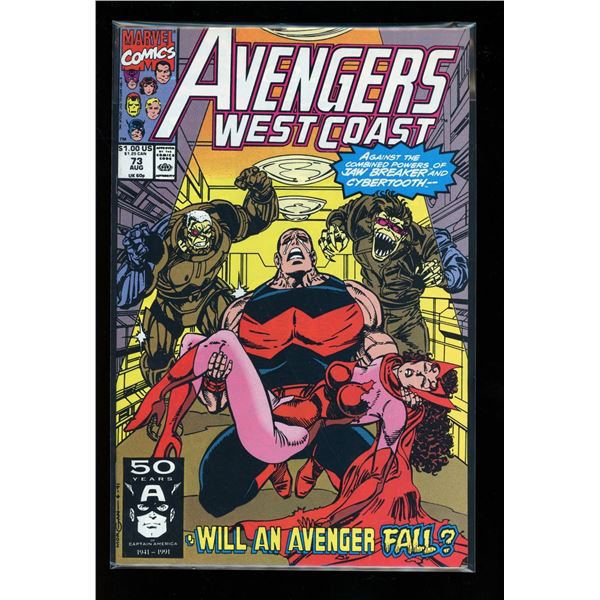 Marvel Avengers West Coast #73