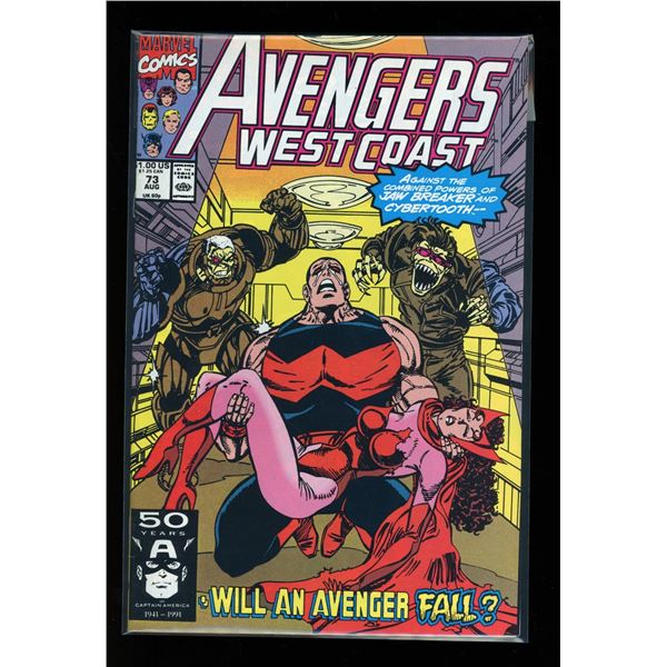 Marvel Avengers West Coast #73