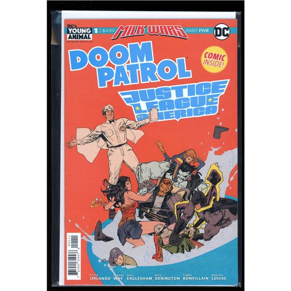 DC Milk Wars Doom Patrol Justice League America #1 (New Never Read)