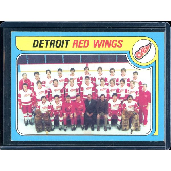 1979-80 O-Pee-Chee #249 Red Wings Team Checklist