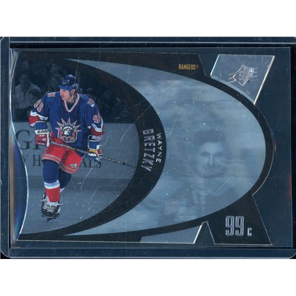 1997-98 SPx Steel #30 Wayne Gretzky