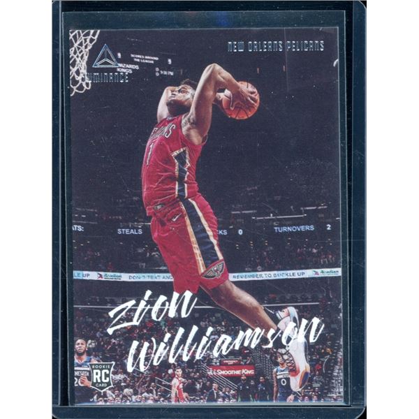 2019-20 Panini Chronicles Luminance #143 Zion Williamson